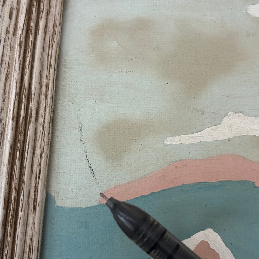 Vintage MCM Paint-by-Number Artwork - Picture 4 of 4